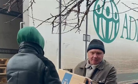 Жителі Просянки отримали продуктові набори від Всесвітньої продовольчої програми ООН