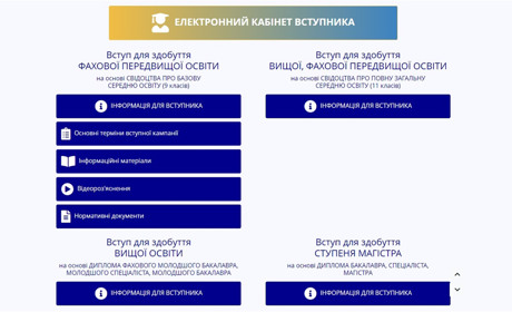Вступники до вишів вже можуть подавати електронні заяви: дати та нюанси