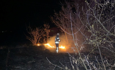 На Переяславщині за добу у трьох місцях горіла суха трава: які наслідки