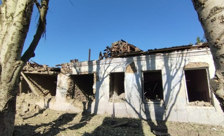 На Херсонщині через ворожі обстріли пошкоджені будинки та медзаклад, поранені 3 людини
