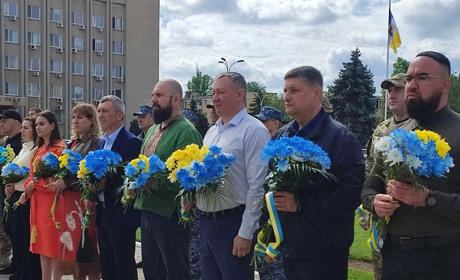 80-та річниця: в Ізмаїлі відзначили День пам'яті та перемоги над нацизмом