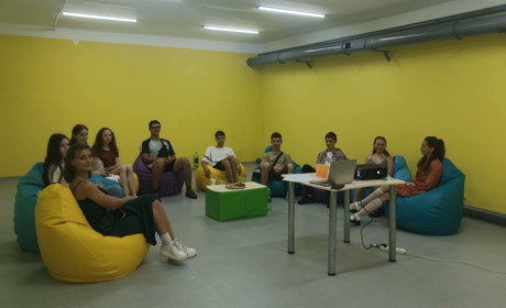 Укриття, відремонтоване волонтерами БУР-табору, стало місцем для інтерактивної вікторини
