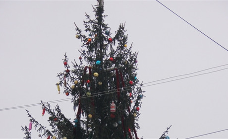 Відкриття новорічної ялинки у Калинівці — 27 грудня