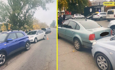 Дві ДТП за день: у Переяславі зіткнулися Hyundai та Volkswagen, а біля Стовп’яг – три автомобілі