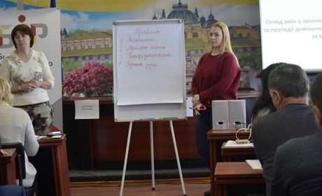 Як діяти при домашньому насильстві: у Жмеринці провели навчальний семінар 