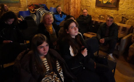 У Барі показали фільм про Чорнобиль і поспілкувалися з ліквідатором та режисером