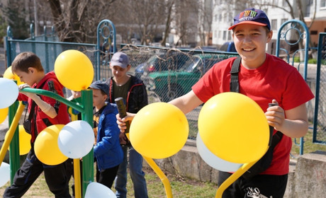 У Південноукраїнську розширили ігровий простір для вихованців реабілітаційного центру