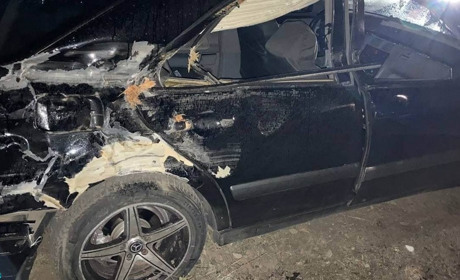 В Измаиле пьяный водитель влетел в припаркованное авто: трое пострадавших в больнице