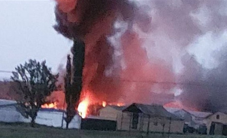 Вибухи та пожежа у Сватовому. Де підірвали військову базу