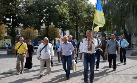У Жмеринці відбулась зустріч борців за Незалежність держави: 35 років Народному Руху України