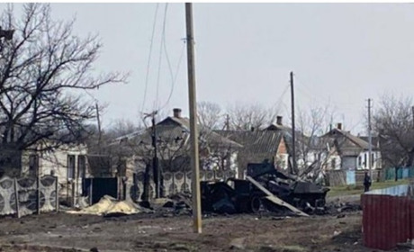 Козацьке і Веселе майже знищені авіабомбами