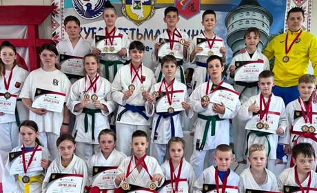 «Самурайчики» привезли додому медалі чемпіонату області з олімпійського карате