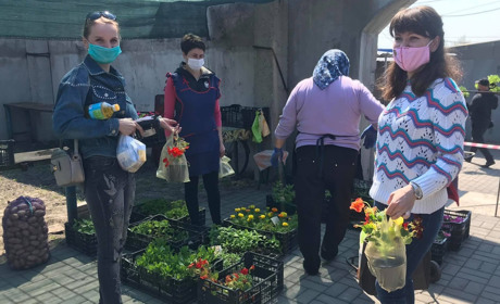 Перший день роботи продовольчого ринку: враження покупців та продаців (ФОТО)