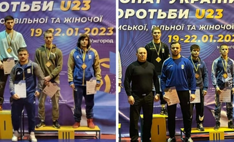 Жмеринчани Артем Заморський та Віктор Погончук – бронзові призери Чемпіонат України з боротьби