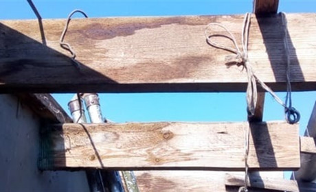 У Біляївці знову був смерч. За лічені секунди розкрив господарську будівлю на Миколаївській