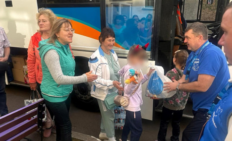Діти з Шосткинського обласного центру соціально-психологічної реабілітації поїхали до Луцька