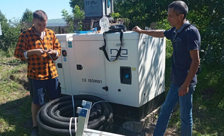 Генератор встановили в селі Старокостянтинівської громади