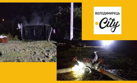 Пожежа у Воронках – горів житловий будинок