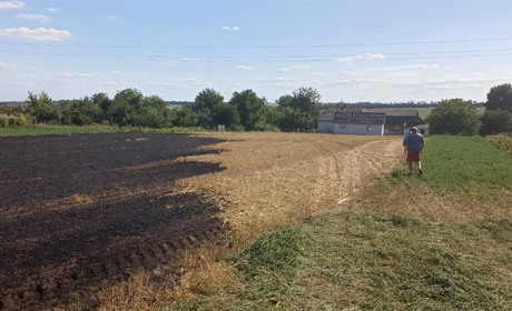 У Бедриківцях чоловіка оштрафували на 1700 гривень через пожежу