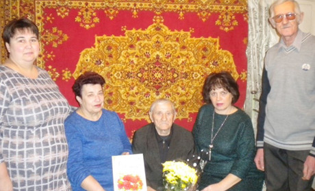 З 90-річчям привітали сергіївчанина Івана Близнюка