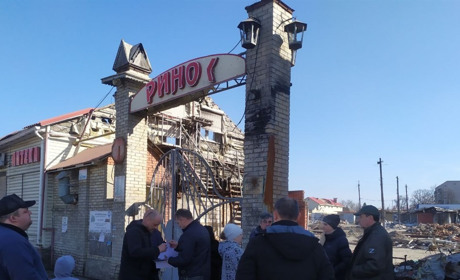 Окупанти показали як зараз виглядає Волноваський ринок. Ситуація по району на 21 березня
