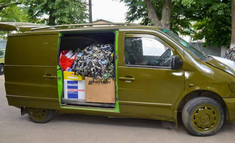 Землякам-захисникам із Кагарличчини відправили автомобіль та різноманітний вантаж