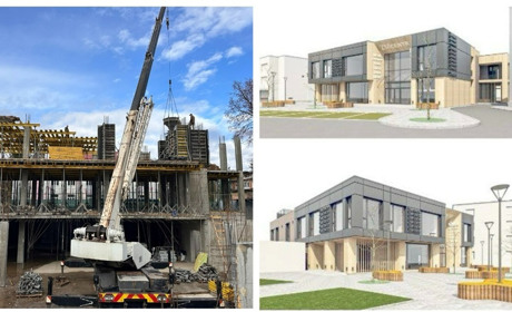 Що будують в центрі Жмеринки поруч із БНТ навпроти «Рубіна»?