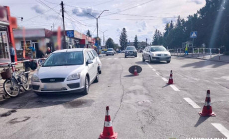 ДТП на Звягельщині: через відчинені водійські дверцята травмувався велосипедист