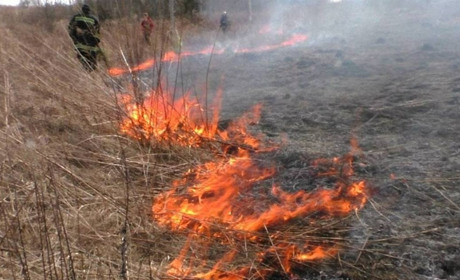 У Новій Каховці масштабна пожежа