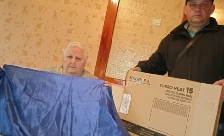 У Торецькій громаді роздають обігрівачі перед холодами. Як отримати