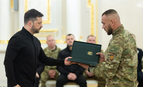 Воїн із Цибулевого Ігор Кіблик відзначений Президентом України за особисту мужність і героїзм