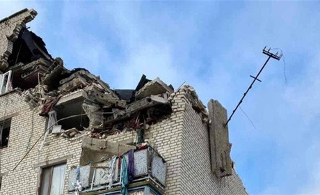 Вибух побутового газу в багатоповерхівці Нової Одеси: двоє осіб заблоковано