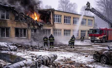 Обстріли Чернігівщини: «шахед» вибухнув на території ліцею, зафіксовано 37 атак