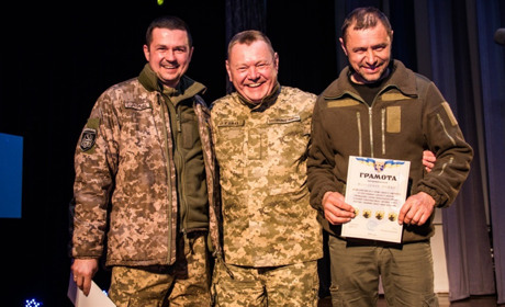 У Переяславі відзначили День українського добровольця і нагородили захисників громади