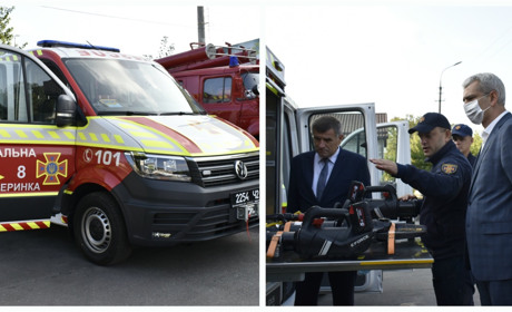 Жмеринські рятувальники отримали сучасний аварійно-рятувальний автомобіль: відео