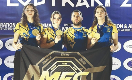 Чемпіонки світу з панкратіону— з Брусниці!