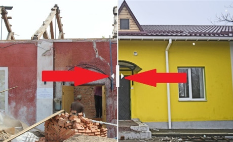 Вражаючі фото до і після: у Жмеринці завершили будівництво нового дитячого садочку