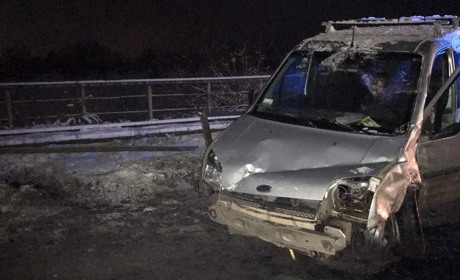 Нетверезий водій скоїв аварію на мосту через Рату у Сільці. Прав його, швидше за все, позбавлять