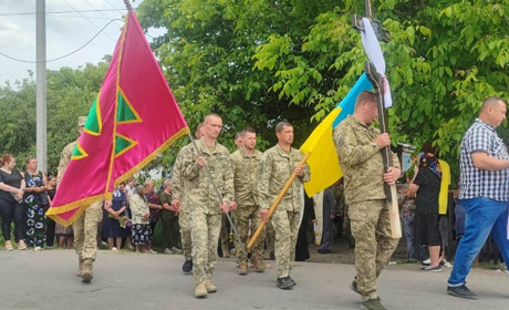 Звягельщина попрощалась з прикордонником Віктором Боровковим, який боронив Україну від окупації