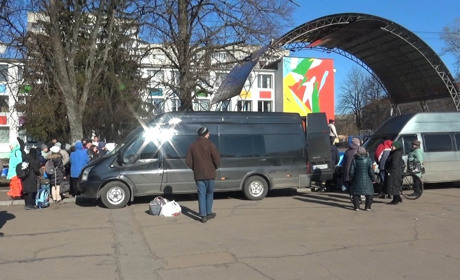 Скільки шосткинців виїхали з міста через "гуманітарний" коридор
