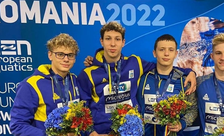 Чернігівський спортсмен Арсеній Ковальов виборов 2 нагороди на чемпіонаті Європи з плавання