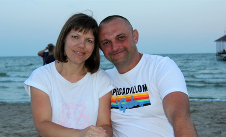 "Він загинув, а ніби нестало частини мене", - дружина Валентина. Пам'яті Героя Андрія Каляфіцького