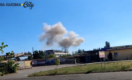 Прильоти по “Соколу” в Новій Каховці