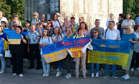 Новокаховчани відзначили День міста в Києві