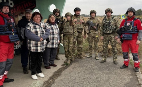 Спецпідрозділ "Білі янголи" врятував мешканців із прифронтової зони Куп’янщини