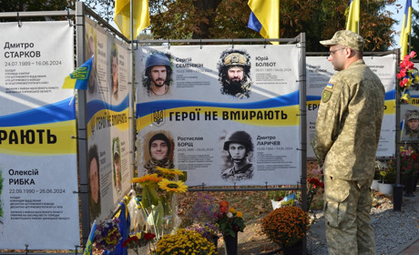 Завдяки їм настає наше завтра: у Переяславі відзначили День захисників і захисниць України
