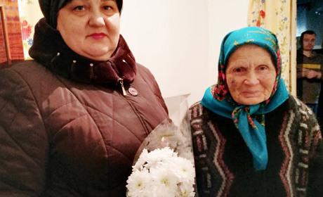 З ювілеєм вітали мешканку Іванівської сільради