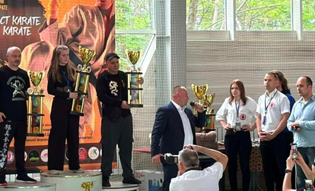 Первомайські каратисти — чемпіони України: 18 призових місць і головний кубок турніру