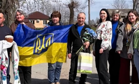 Степан Книш із села Несолонь повернувся з російського полону додому