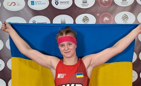 Спортсменка з Калуша стала чемпіонкою Європи з боротьби